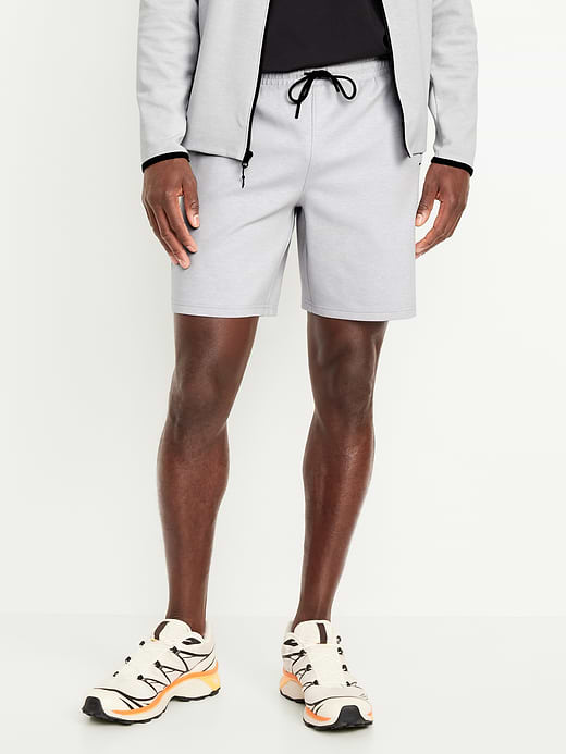 Dynamic Fleece 4.0 Shorts -- 8-inch inseam - Gray