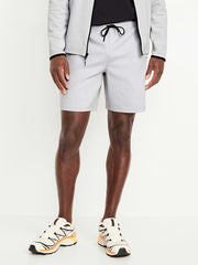 Dynamic Fleece 4.0 Shorts -- 8-inch inseam - Gray