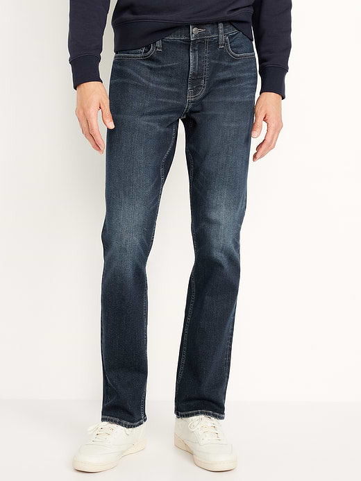 Straight 360° Tech Stretch Performance Jeans - Dark Wash
