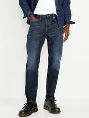Athletic Taper Built-In Flex Jeans - Dark Wash