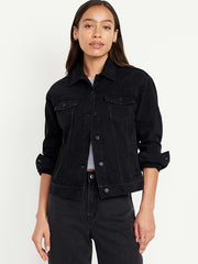 Classic Jean Jacket - Washed Black