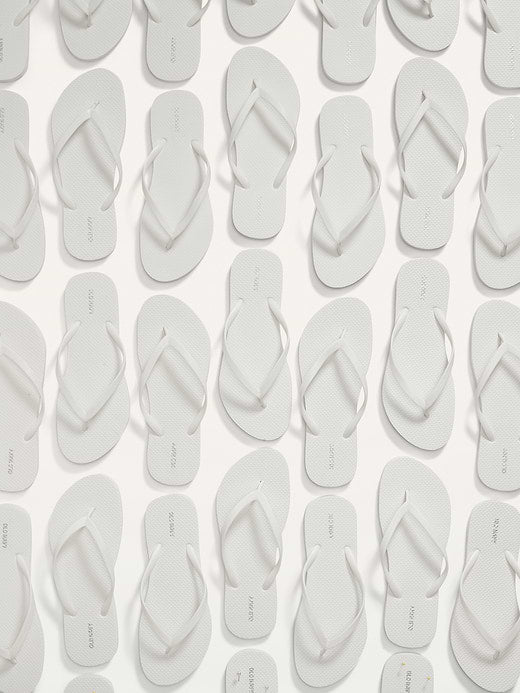 Flip-Flop Sandals 50-Pack (Partially Plant Based) - Bright White