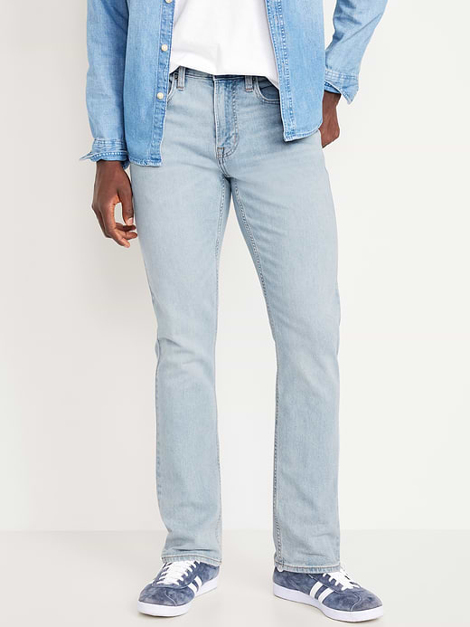 Slim Built-In Flex Jeans - Light Wash