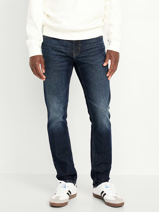 Slim Built-In Flex Jeans - Dark Wash