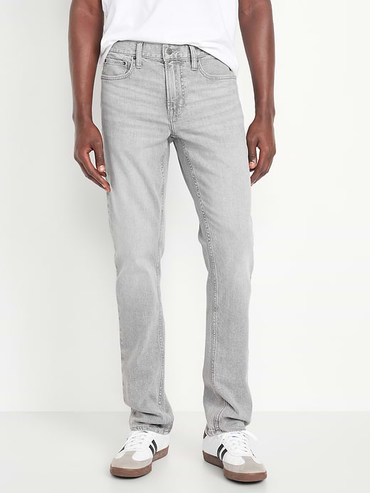 Slim Built-In Flex Jeans - Gray Wash