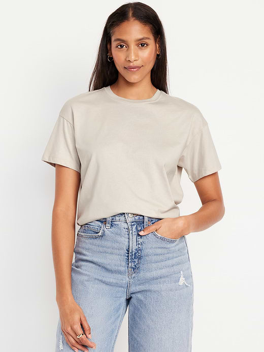 Vintage Crew-Neck T-Shirt - Wish Bone