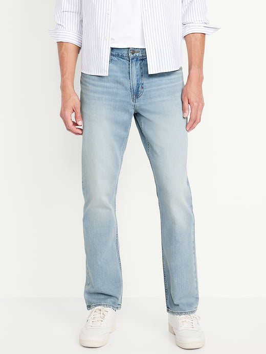 Straight Built-In Flex Jeans - Superlight