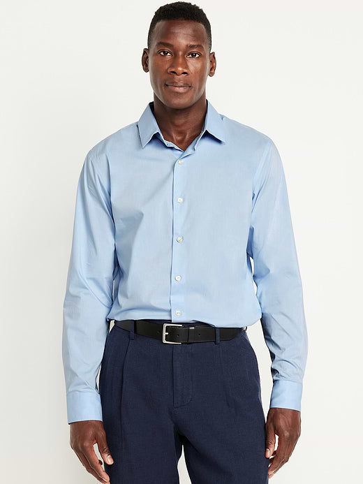 Slim Fit Pro Signature Performance Dress Shirt - Cashmere Blue