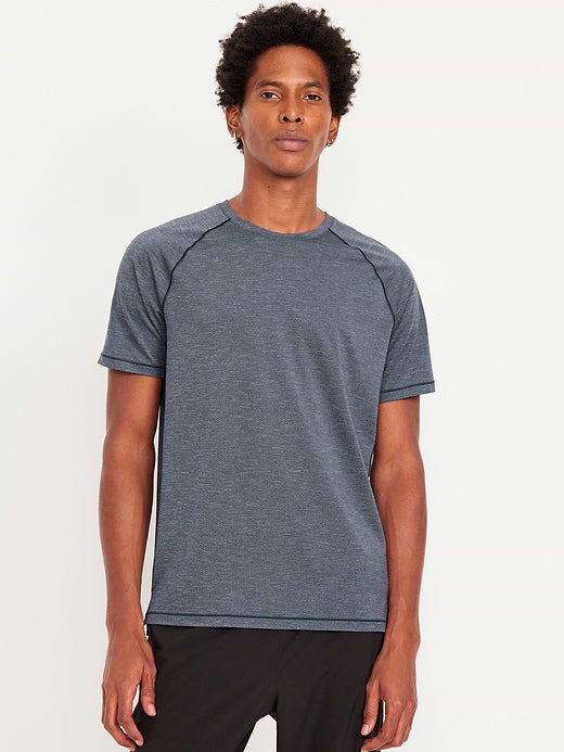 Slim Fit Performance Vent T-Shirt - Blue