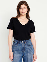 EveryWear V-Neck T-Shirt - Black Jack