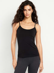 First-Layer Cami Tank Top - Black Jack
