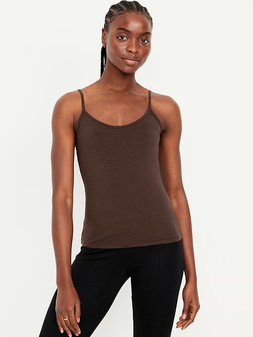 First-Layer Cami Tank Top - French Roast