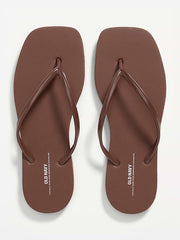 Square Toe Flip-Flop Sandals - Precious Earth