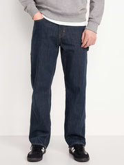 90s Baggy Carpenter Jeans - Dark Wash