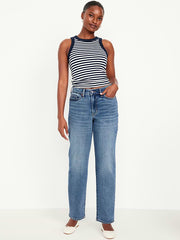 Curvy High-Waisted OG Loose Jeans - Medium Wash