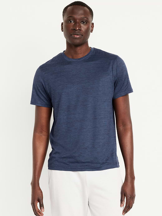 CloudMotion Space-Dye T-Shirt - Navy