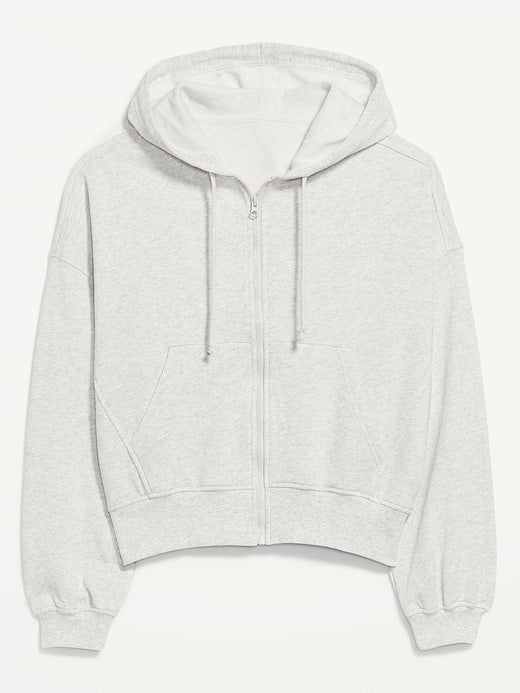SoComfy Full-Zip Hoodie Sweatshirt - Light Gray Heather