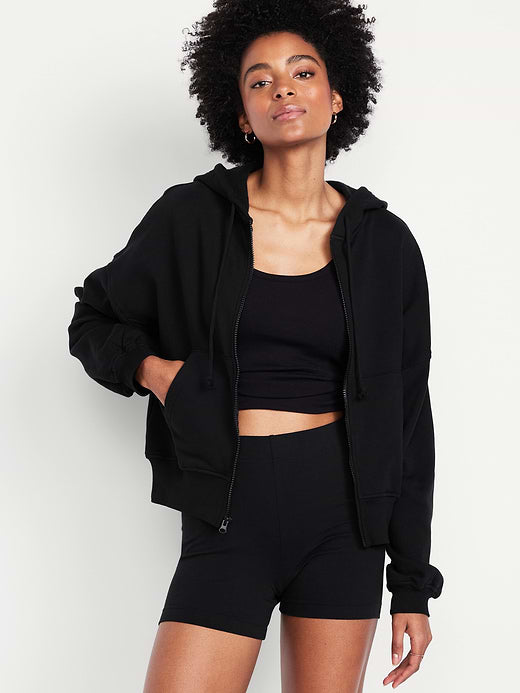 SoComfy Full-Zip Hoodie Sweatshirt - Black Jack