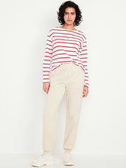 High-Waisted SoComfy Jogger Sweatpants - Howlite