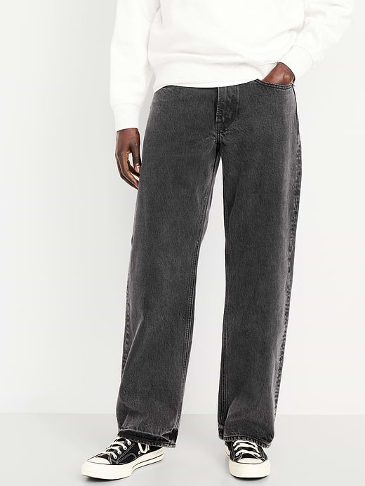 90's Baggy Jeans - Black Wash