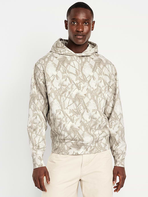 Printed Rotation Hoodie - White Trees