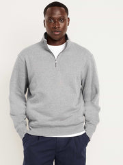 Rotation Fleece Quarter Zip - Medium Gray Heather