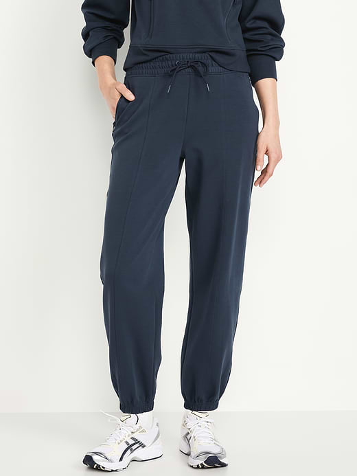 High-Waisted Dynamic Fleece Sweatpants - Dusk Navy
