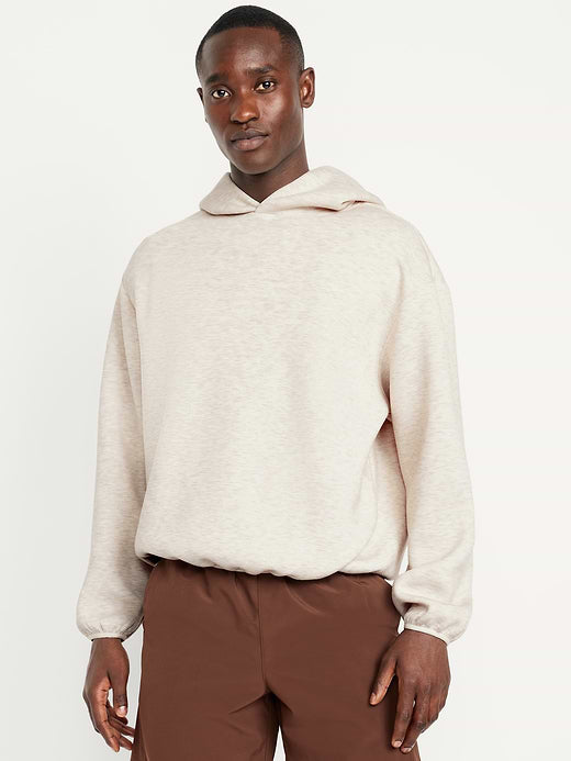 Bounce Fleece Oversized Pullover Hoodie - Oatmeal Heather