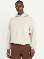 Bounce Fleece Oversized Pullover Hoodie - Oatmeal Heather