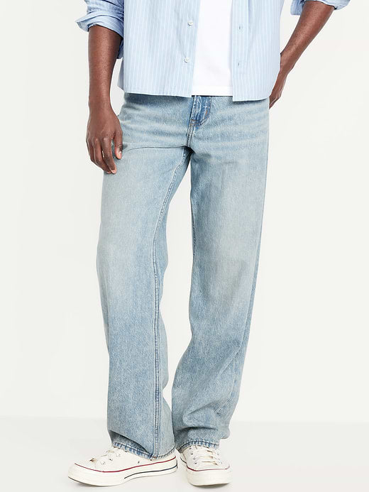 90's Loose Jeans - Light Wash