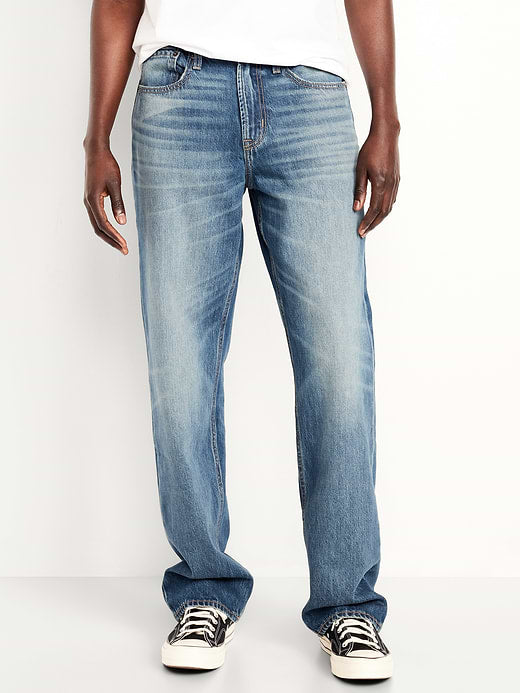 90's Loose Jeans - Faded Medium Wash