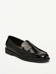 Faux-Leather Loafers for Men - Black Jack