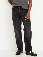 90's Loose Jeans - Black Wash