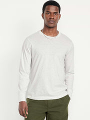 Long-Sleeve Rotation T-Shirt - Light Heather Gray