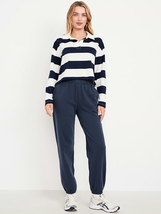 High-Waisted SoComfy Jogger Sweatpants - Dusk Navy