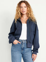 SoComfy Full-Zip Hoodie Sweatshirt - Dusk Navy