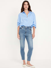 Extra High-Waisted Rockstar 360° Stretch Super-Skinny Jeans - Medium Wash