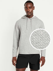 Recharge Fleece Pullover Hoodie - Light Gray