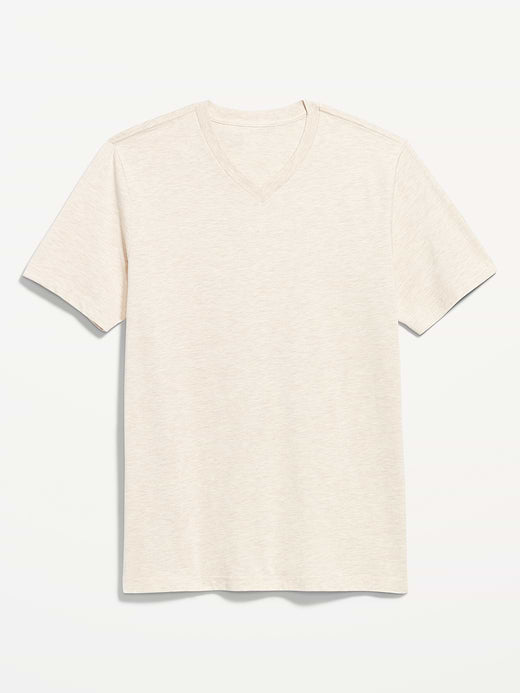 V-Neck T-Shirt - Oatmeal Heather