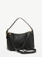 Convertible Carrie Crossbody Bag - True Black