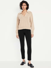 Extra High-Waisted Stevie Skinny Pants - Black Jack