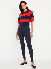 Extra High-Waisted Stevie Skinny Pants - Navy Captain