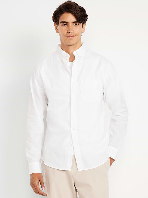 Slim Fit Everyday Shirt - White Lilies