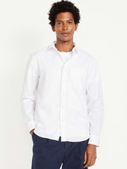 Classic Fit Everyday Poplin Shirt - Calla Lily White
