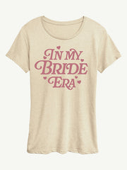 In My Bride Era Short Sleeve Graphic T- Shirt - Birch