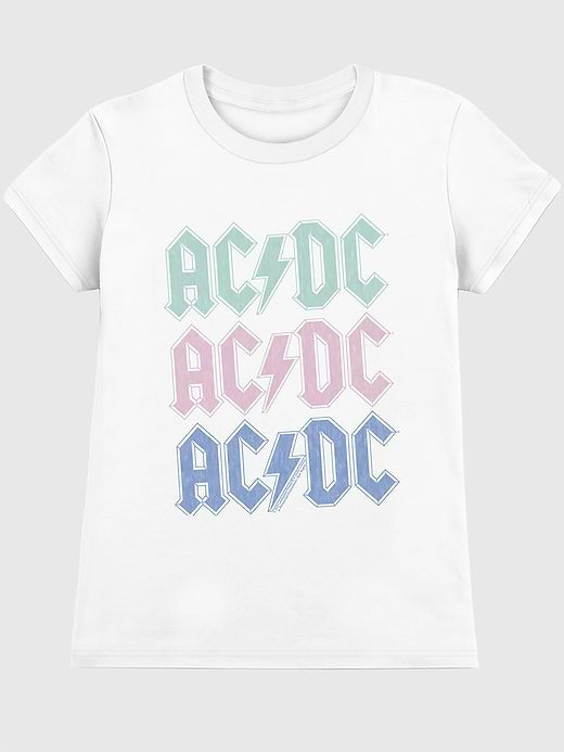 ACDC  Graphic T-Shirt for Women - White