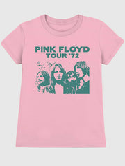 Pink Floyd 72 Pink Graphic T-Shirt for Women - Pink