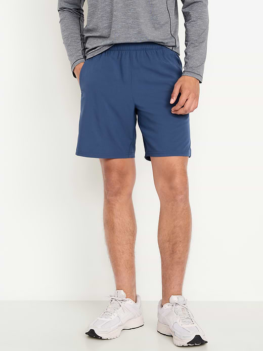 StretchTech Workout Shorts -- 7-inch inseam - Pacific Dream