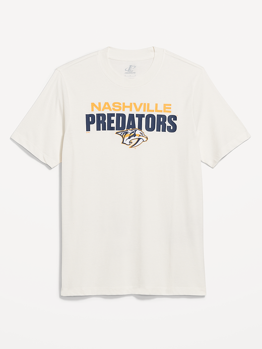 NHL T-Shirt for Adults - Predators Cream