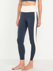 Extra High-Waisted StudioSmooth 7/8 Leggings - Navy Blue Combo